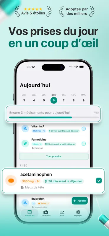 Doz: Rappel Médicaments screenshot 1 of 10