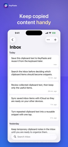 KeyPaste - Clipboard Manager Screenshot 2 of 7