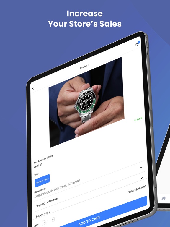Expert Minute iPad screenshot 4 - Shopping app
