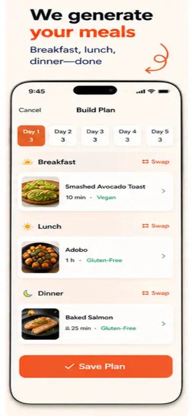 Hapag Meal Planner screenshot 3