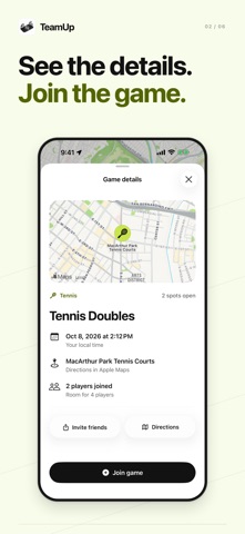 TeamUp - Find Your Game Screenshot 2 of 6