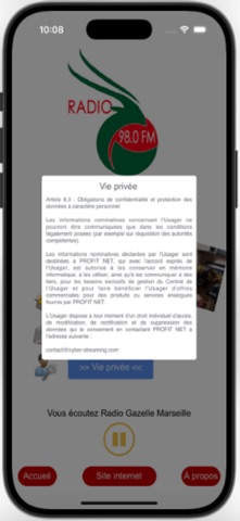 Radio Gazelle Marseille screenshot