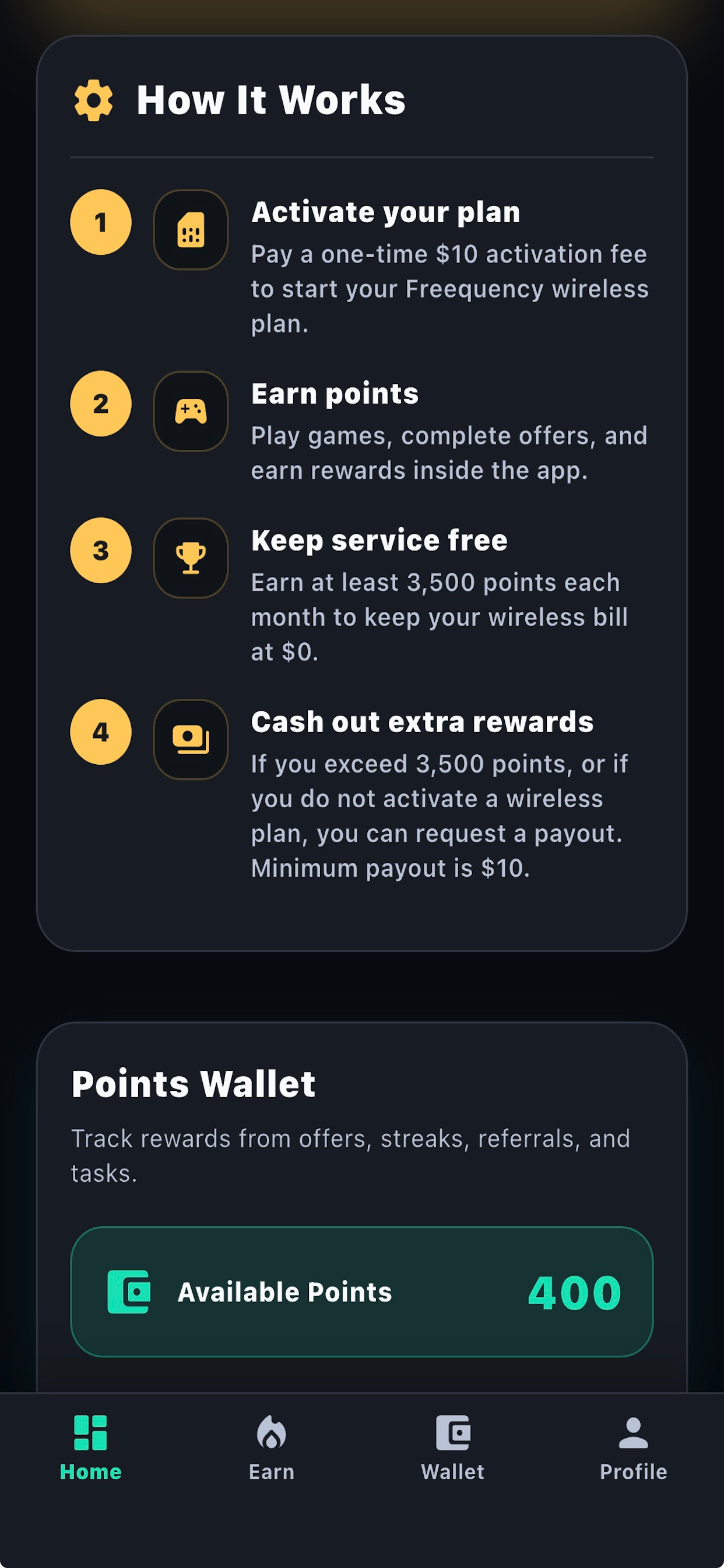 Freequency Network screenshot 3