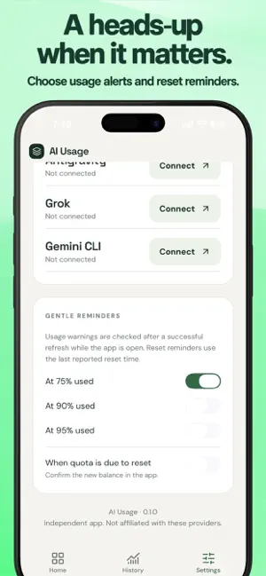 AI Usage Tracker: Pulse screenshot 3