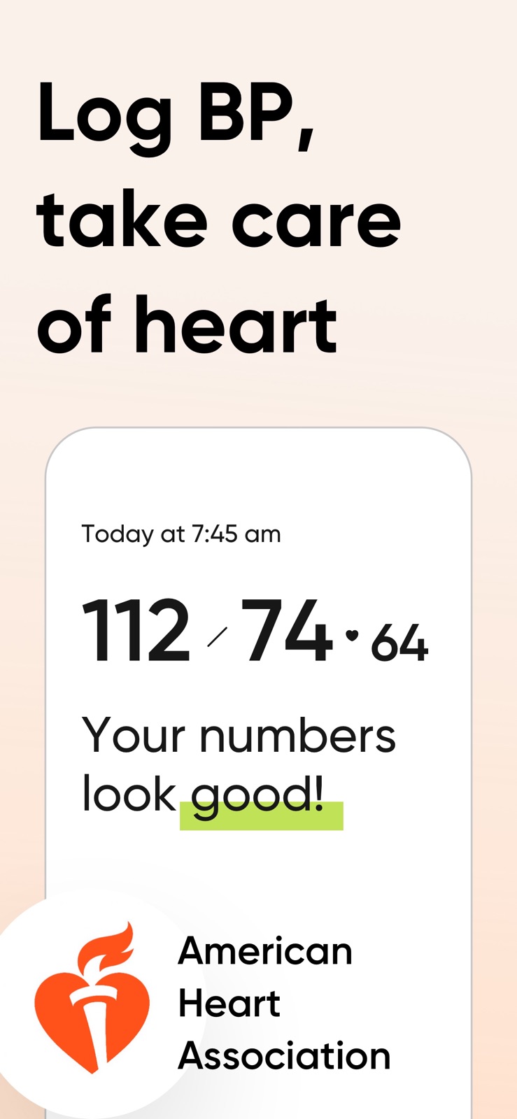 the Blood Pressure Aрр iphone screenshot 1