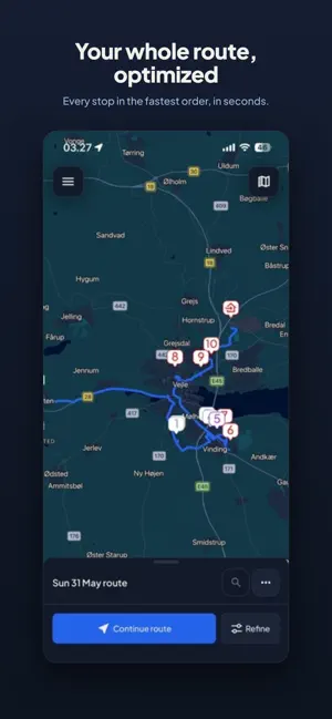 Arrived: Route planner screenshot 3