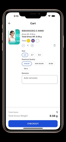 Tyohar diamonds screenshot