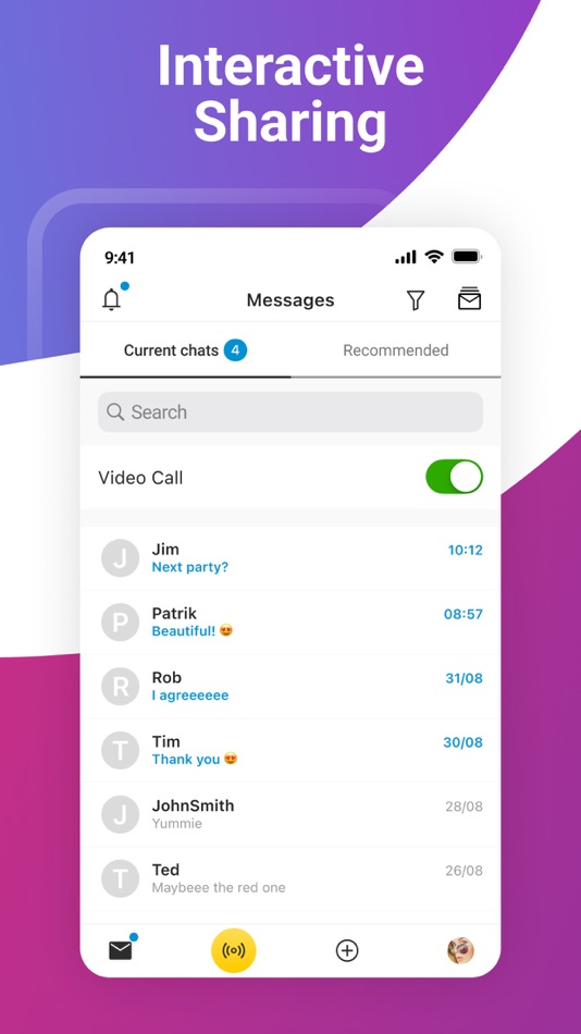 #4. Vibes - Messenger (iOS) By: TMR Europe Korlatolt Felelossegu Tarsasag