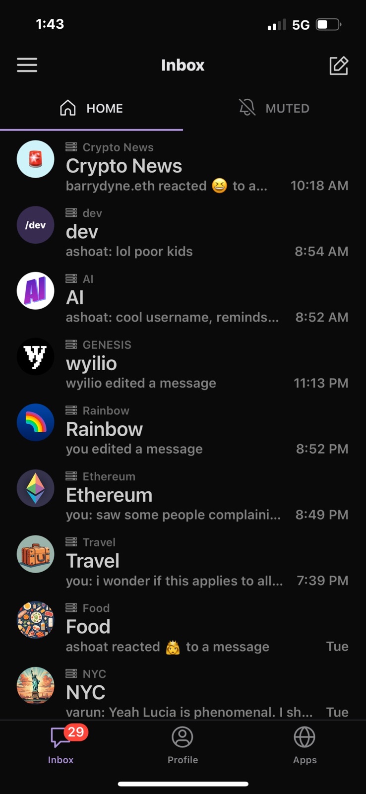 Comm Messenger iphone screenshot 1