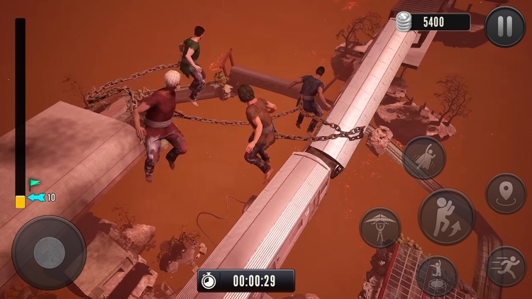 Chained Going Up Climb & Jump screenshot-3