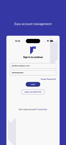 Receipters Screenshot 1 of 4