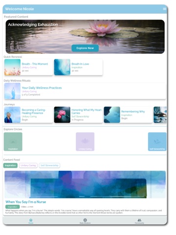 The Nursing Way iPad screenshot