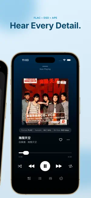 NetMusic: Cloud & NAS Player screenshot 3