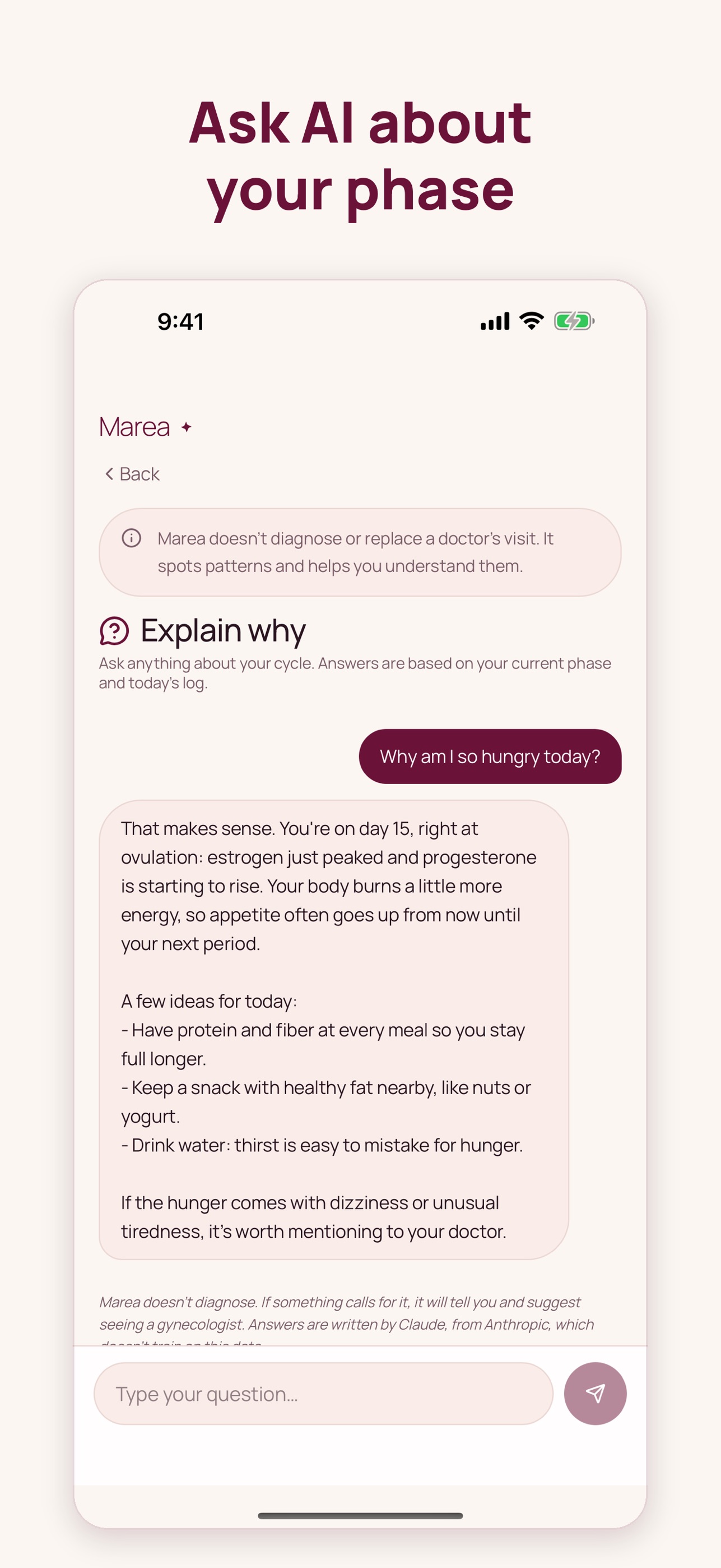 Screenshot 5 of Marea: Couples Period Tracker
