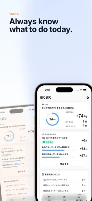 OneObjective - Goal&Tasks screenshot 3