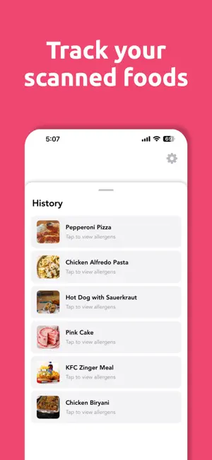 Healthsnap: Food Allergen Scan screenshot 4