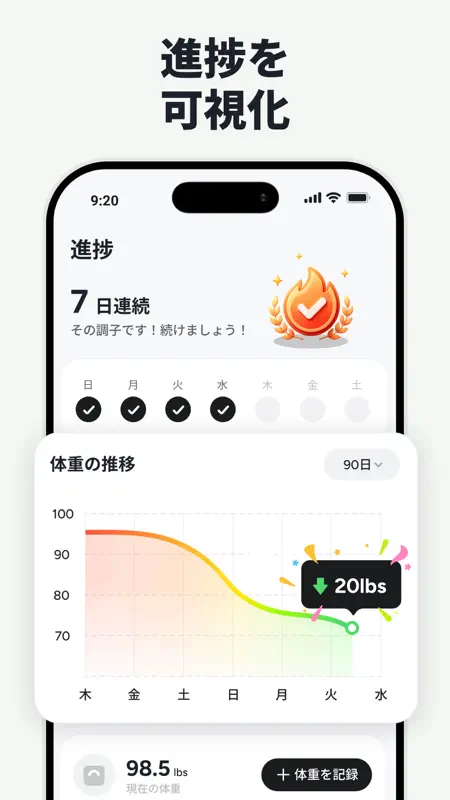 Calife: AI食事カロリー計算 screenshot 4 of 6