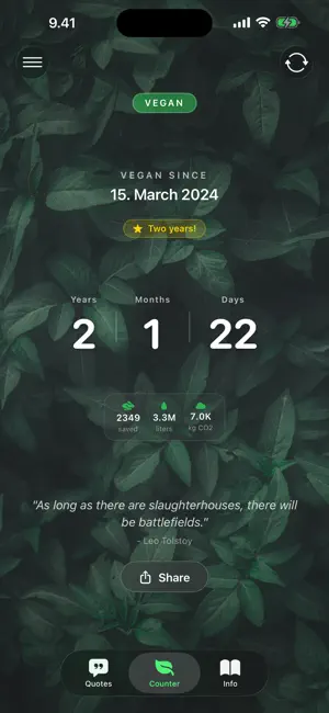Vegan Being screenshot 1
