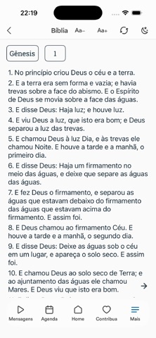 PIB Penha iPhone screenshot