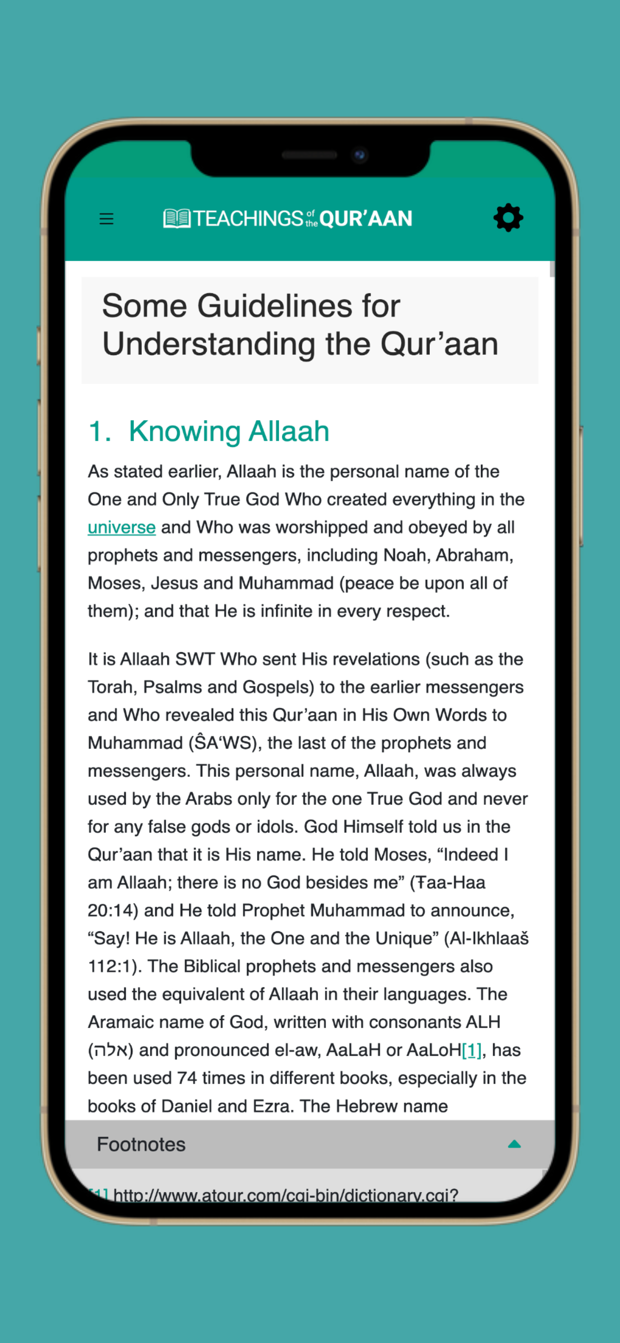 Teachings Of The Quraan screenshot 3
