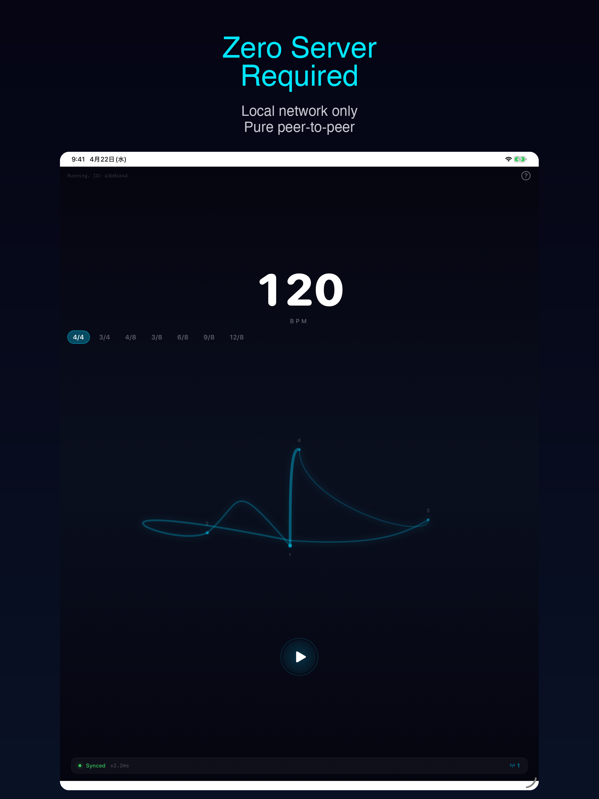 PeerClock Metronome