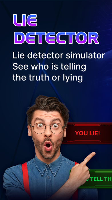 Screenshot #1 pour Lie Detector: Test Scan Prank