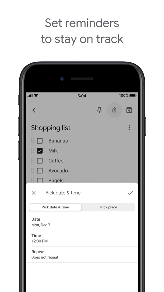 #6. Google Keep - Notes and lists (iOS) De: Google