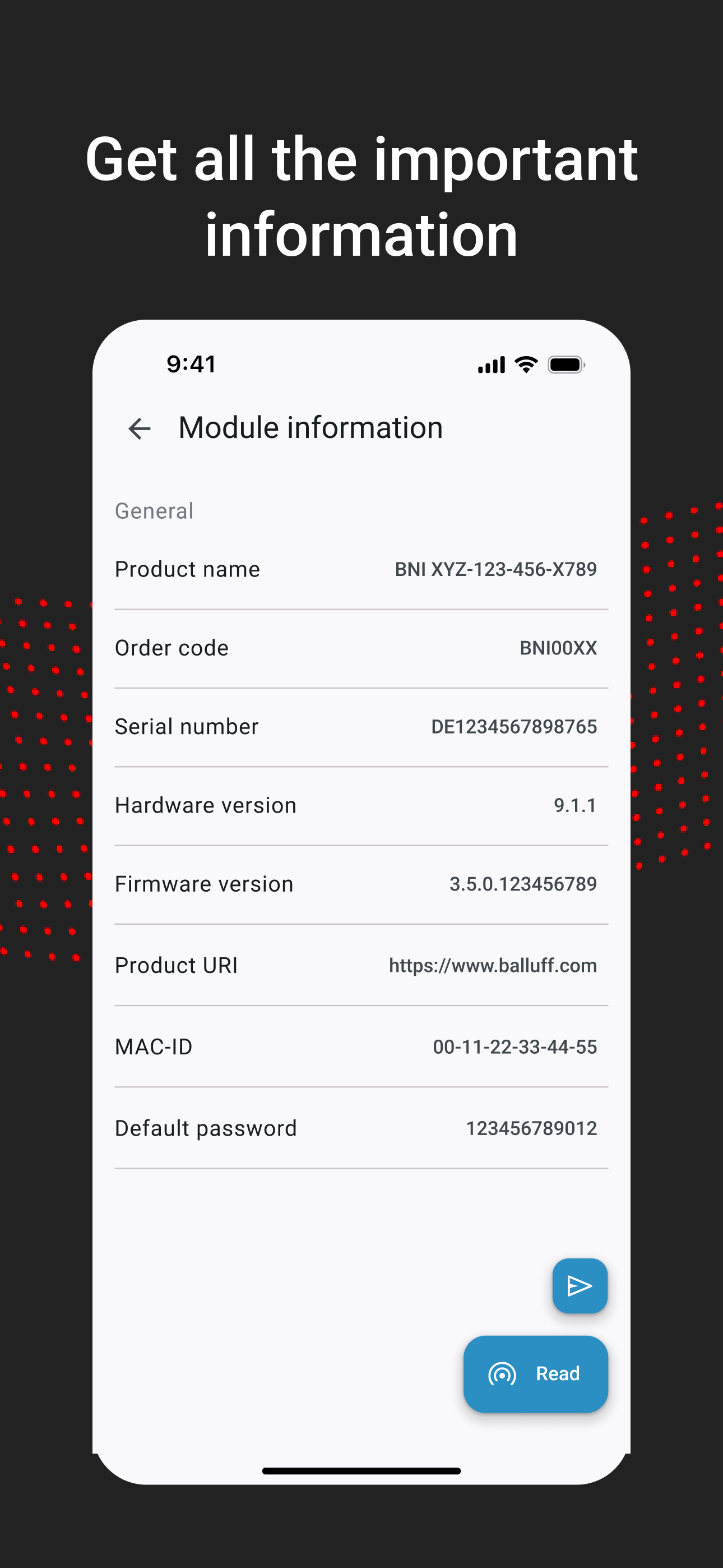 Balluff NFC Toolbox
