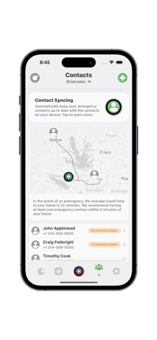 Family First Safety Solutions iPhone screenshot