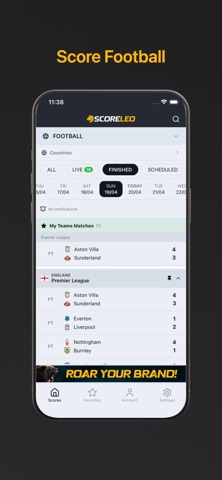 Scoreleo screenshot