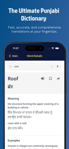 Punjabi Dictionary: Translate+ screenshot