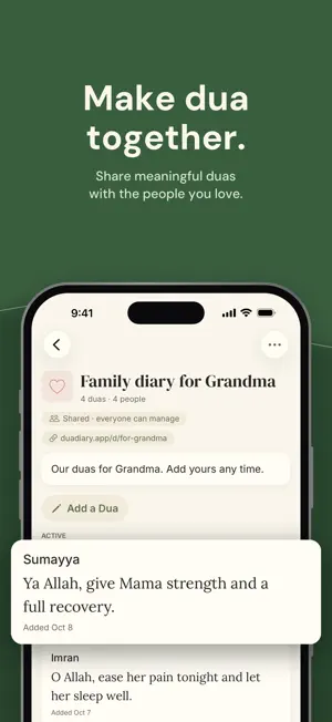 Dua Diary screenshot 3