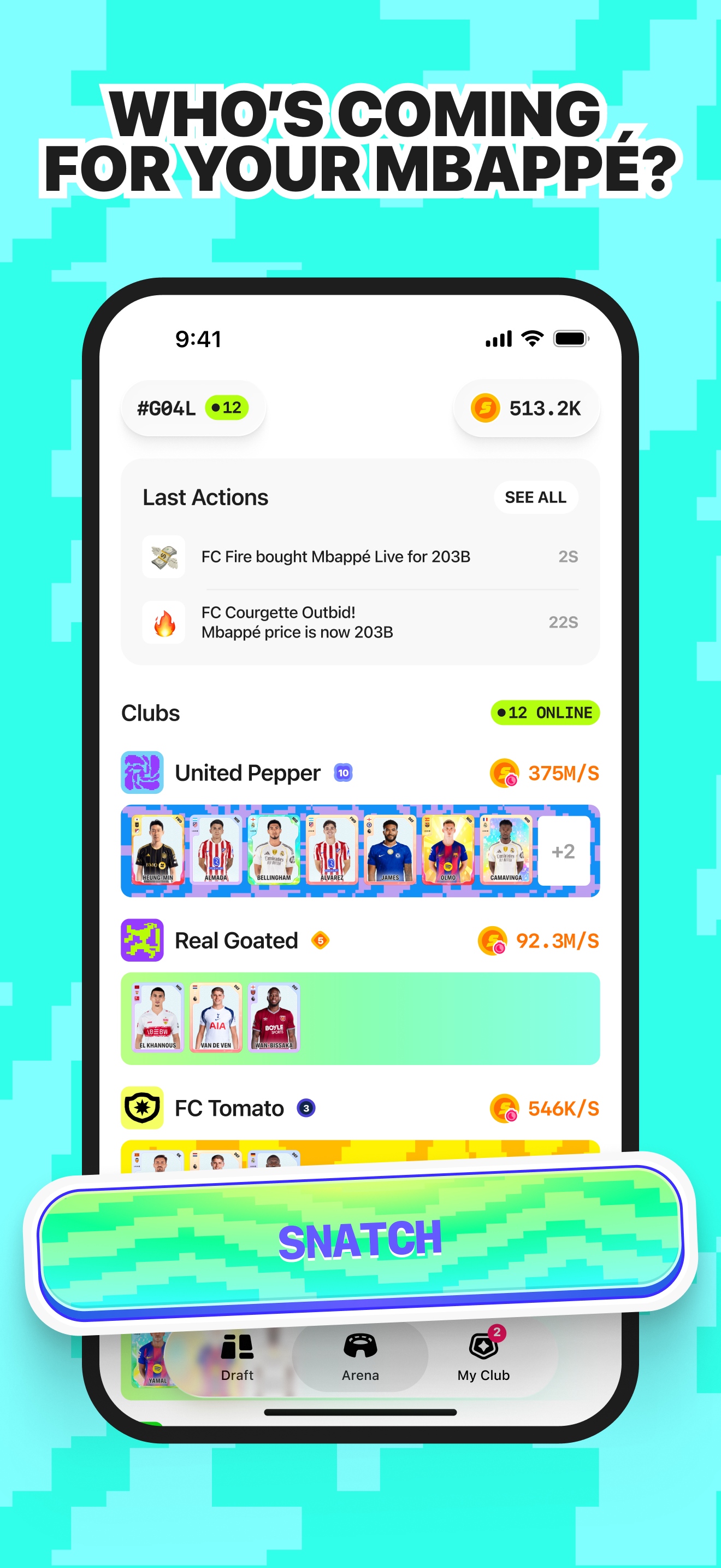 Sorare Snatch: Fantasy Game
