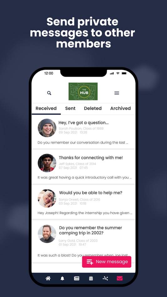 #2. Winchester College Society (iOS) Podle: Toucan Tech