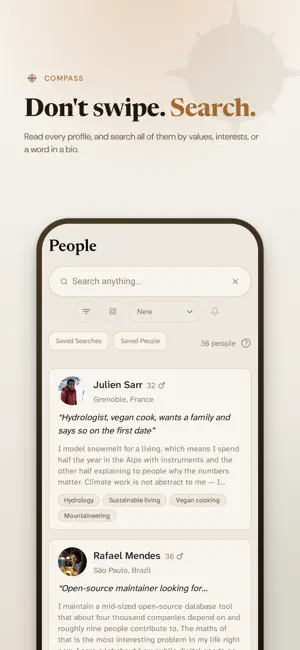 Compass: Social Connections screenshot 1