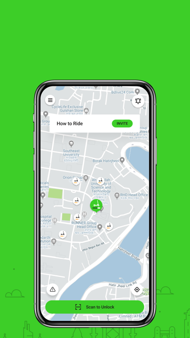 TWRP - Scooter Sharing iPhone screenshot 2 - Travel app