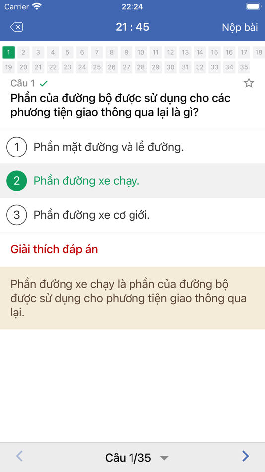 #5. Ôn thi GPLX - 600 câu hỏi (iOS) 由: Minh Pham