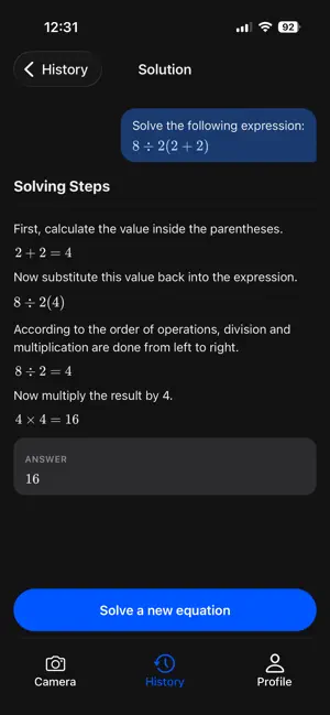 MathGPT – AI Math Tutor screenshot 3