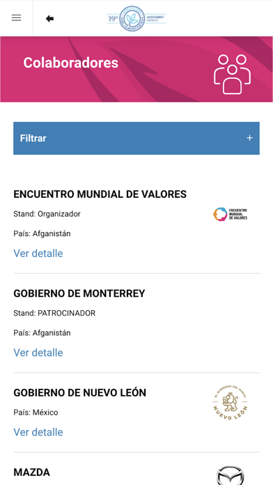 Cumbre Nobel Mty Screenshot