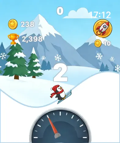 Ski Escape: Snow Dash screenshot 2