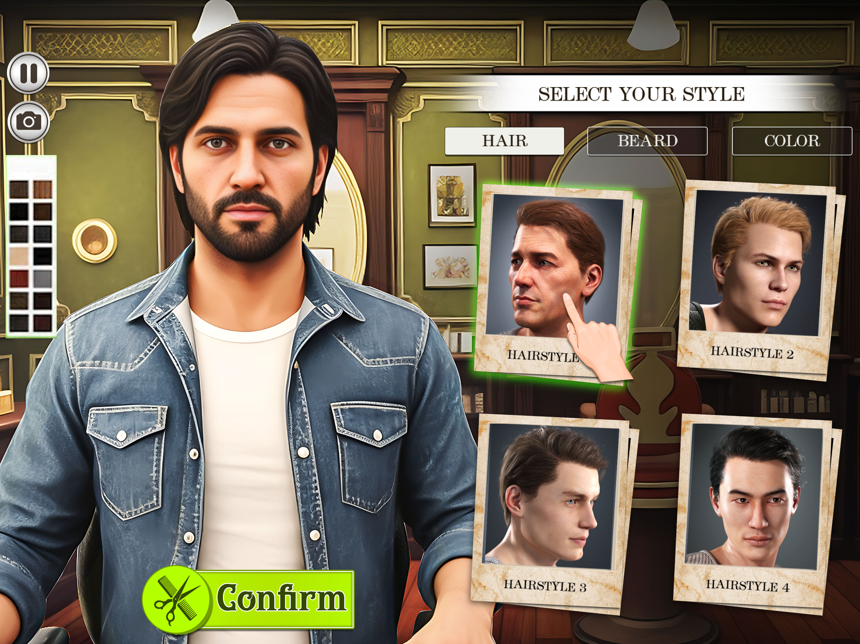 Barber Shop Hair Cut Salon 3D