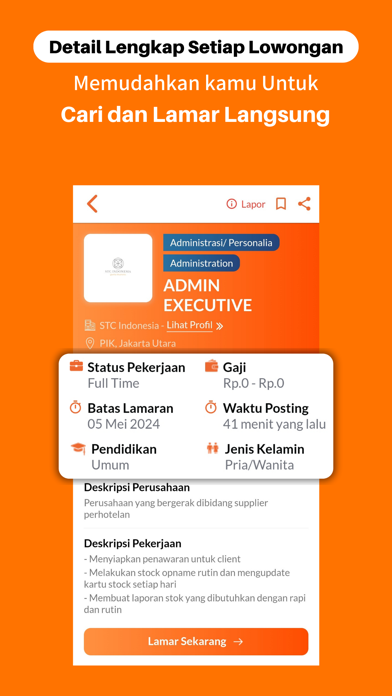Loker Jakarta: Info Lowongan Screenshot
