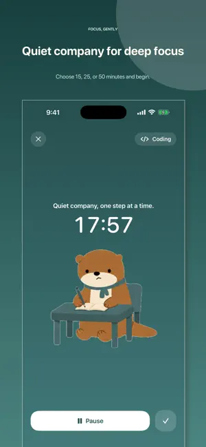 Ollie Timer: Cozy Focus Timer 截图