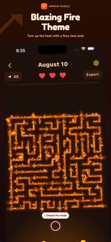 Arrow Puzzle : Ink Maze iPhone screenshot