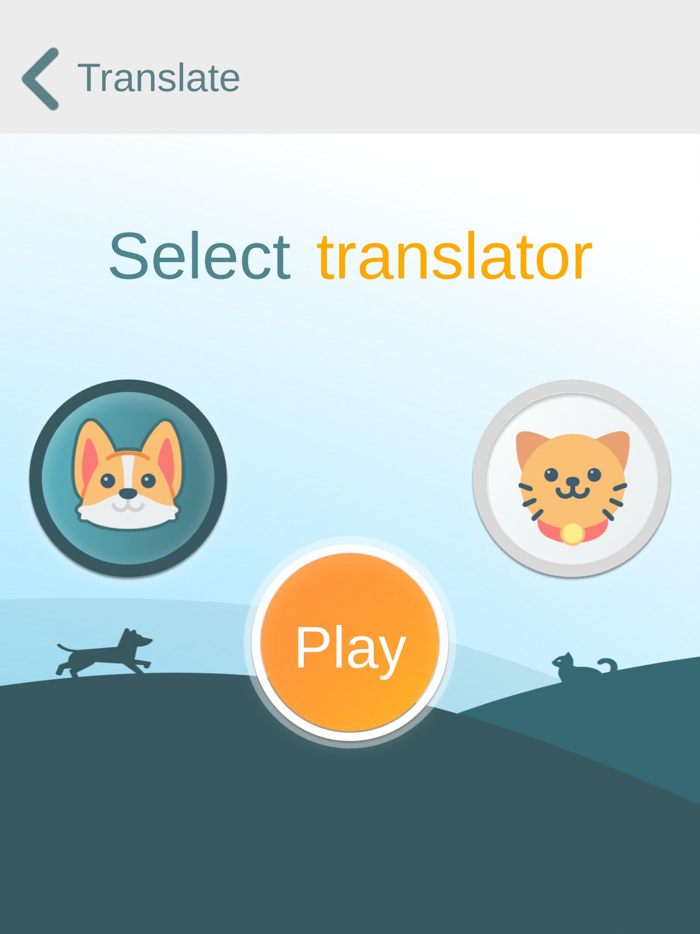 Cat  Dog Sounds Translator