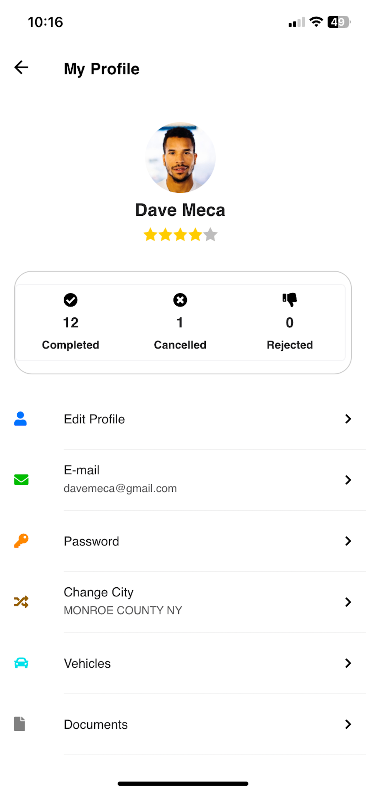 Dashride Driver screenshot 4