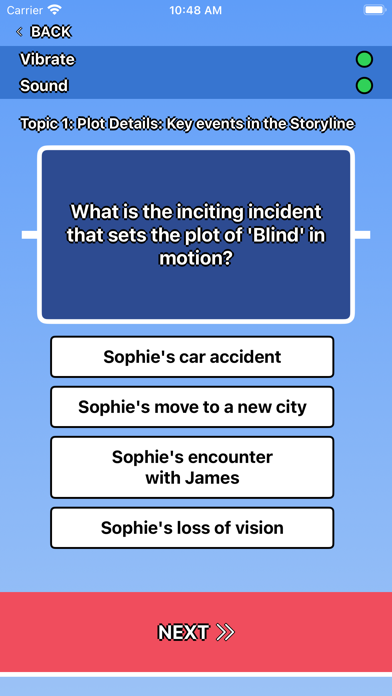 Screenshot #2 pour Blind Trivia