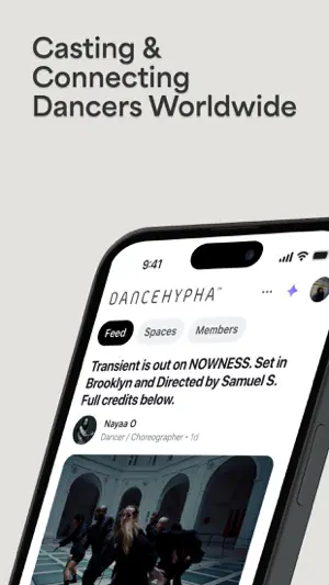 DanceHypha screenshot 1