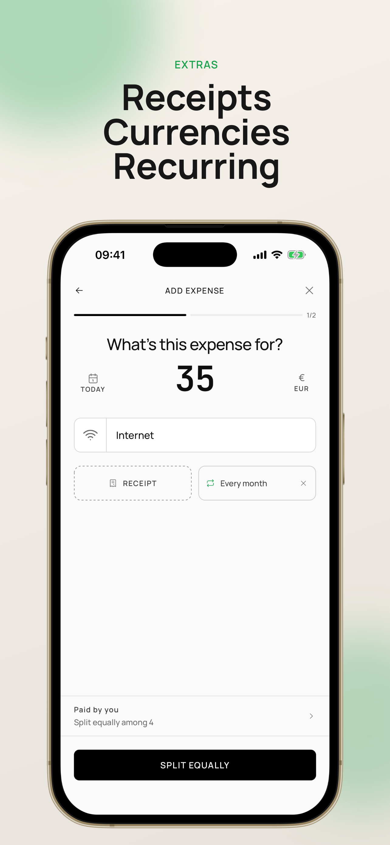 Dividator: Split expenses screenshot 5