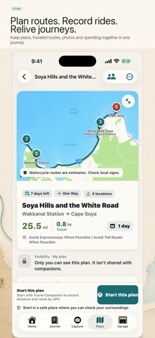 MichiLoop: Road Trip Journal Screenshot 1 of 10